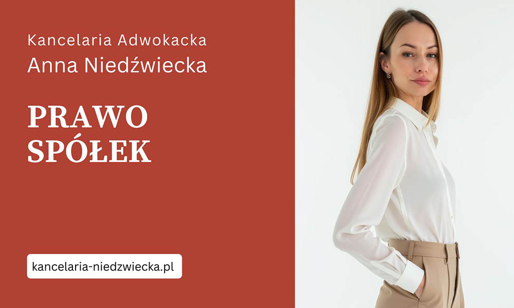 Kancelaria Adwokacka Anna Niedźwiecka prawo spółek Kraków
