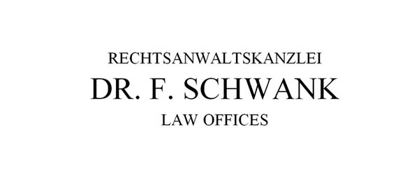 LAW OFFICES DR. F. SCHWANK - logo